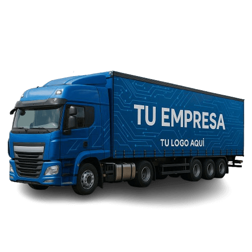 Rotulación vehicular Barcelona 4 Rotulación flota de camiones Barcelona