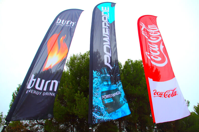 Banderas Publicitarias, Banderolas y Mástiles en Barcelona