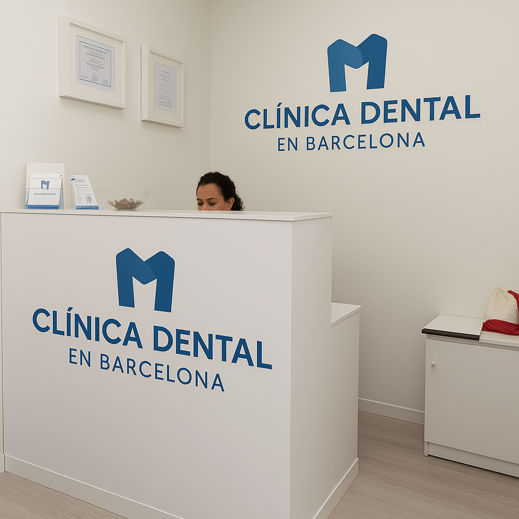 Rotulación de Stands en Barcelona 6 Rotulación corporativa para Clínicas Dentales