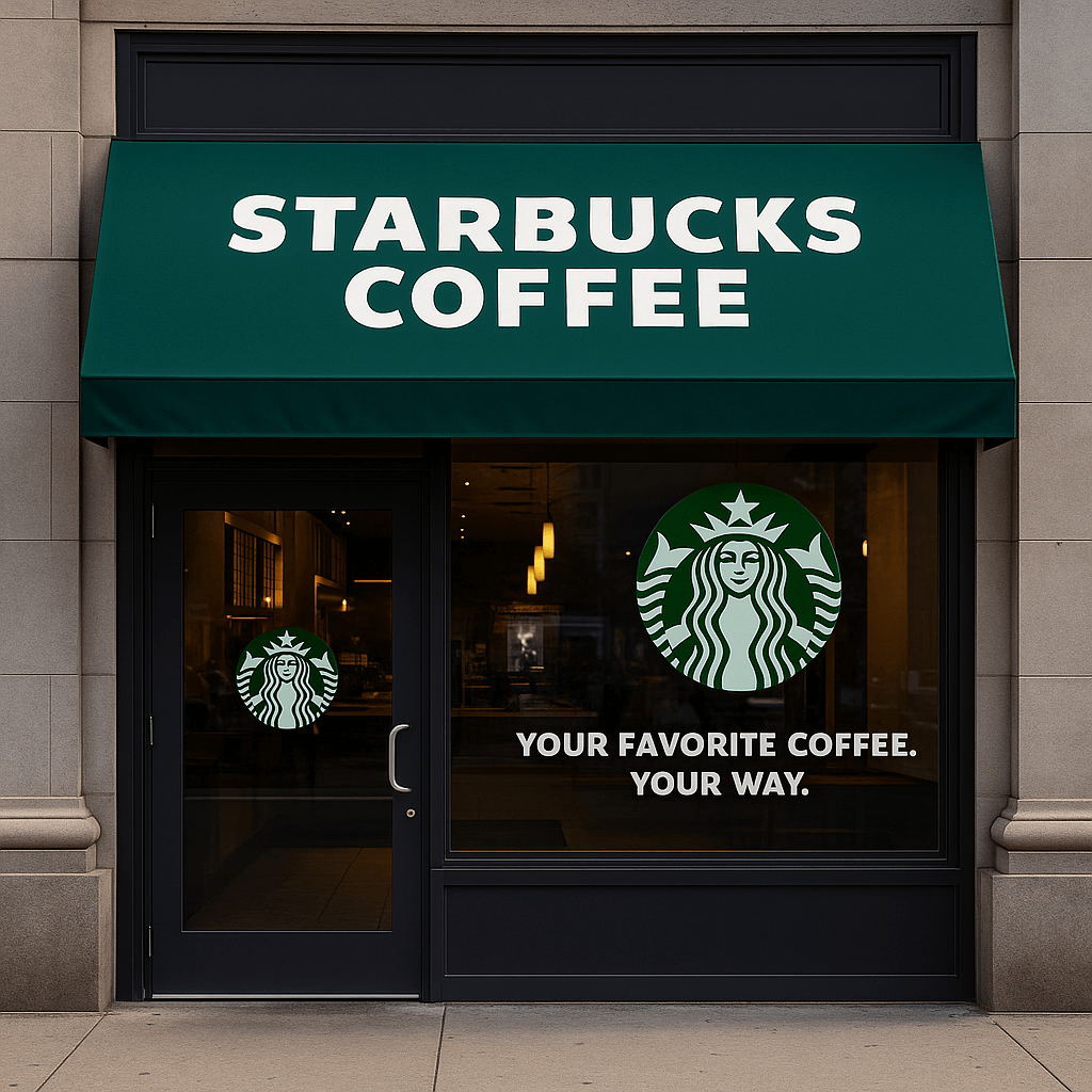 Rotulación integral de tiendas retail en Barcelona 5 Rotulación de cafeterias en Barcelona