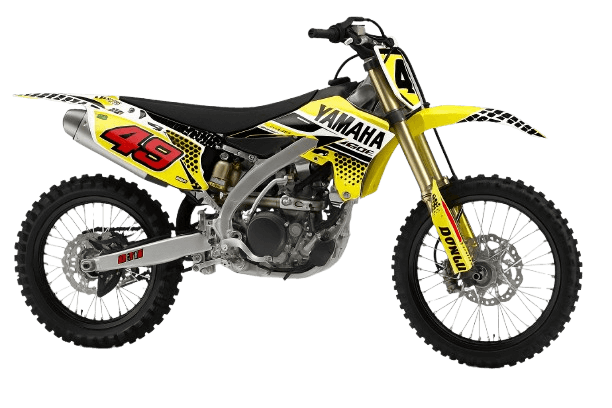 Rotulación de motos de enduro y motocross en Barcelona