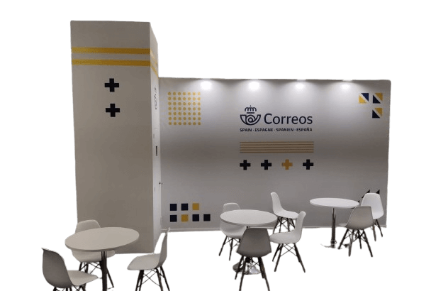 Rotulación y vinilación de stands en Barcelona