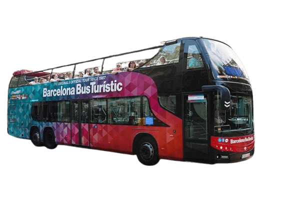 Diseño y rotulación de autobus publicitario y promocional en Barcelona