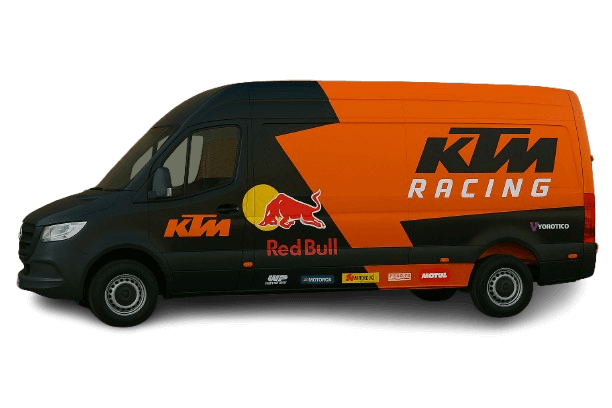 Rotulación de furgoneta en Barcelona